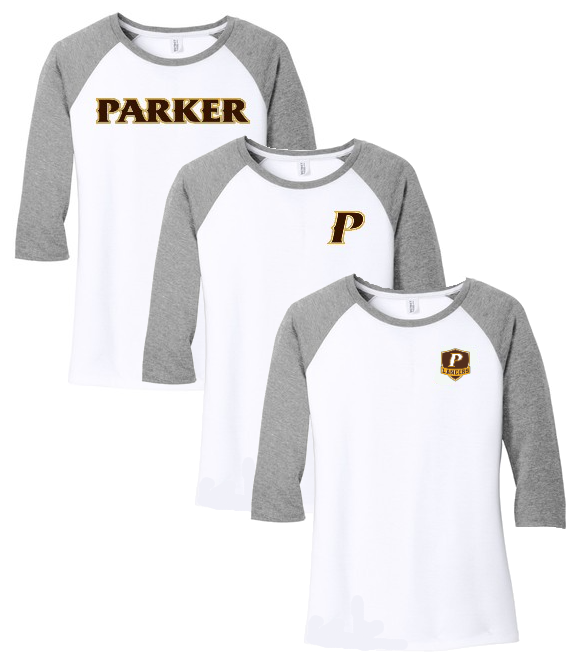 District Ladies 3/4 Sleeve Tee