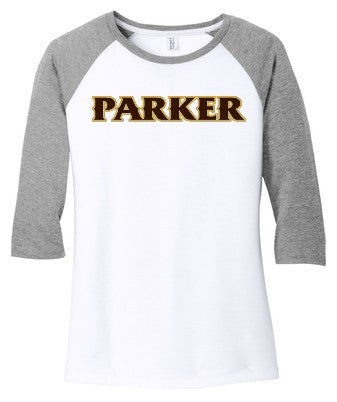 District Ladies 3/4 Sleeve Tee