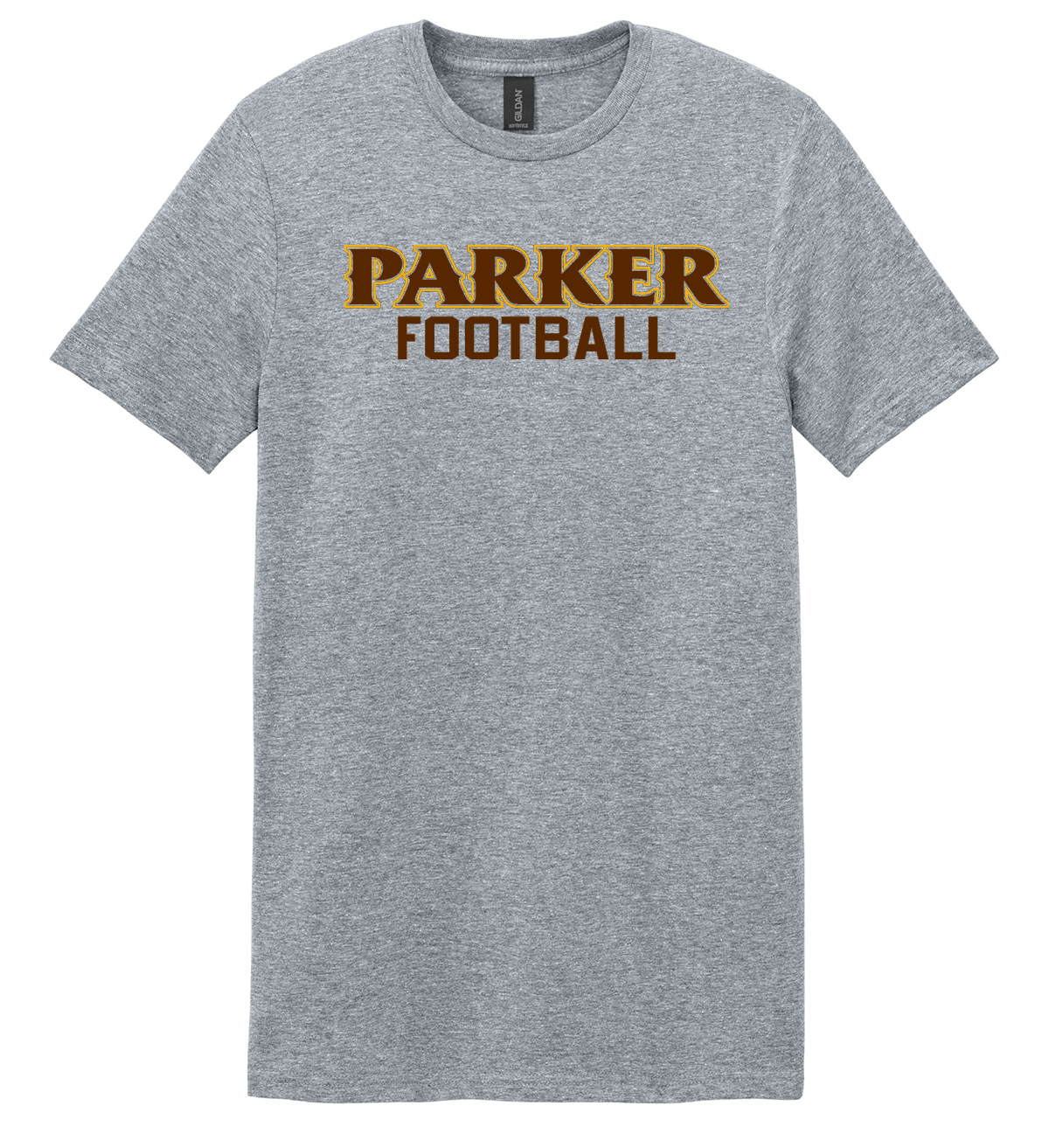 GILDAN SOFTSTYLE TEE - "PARKER FOOTBALL"