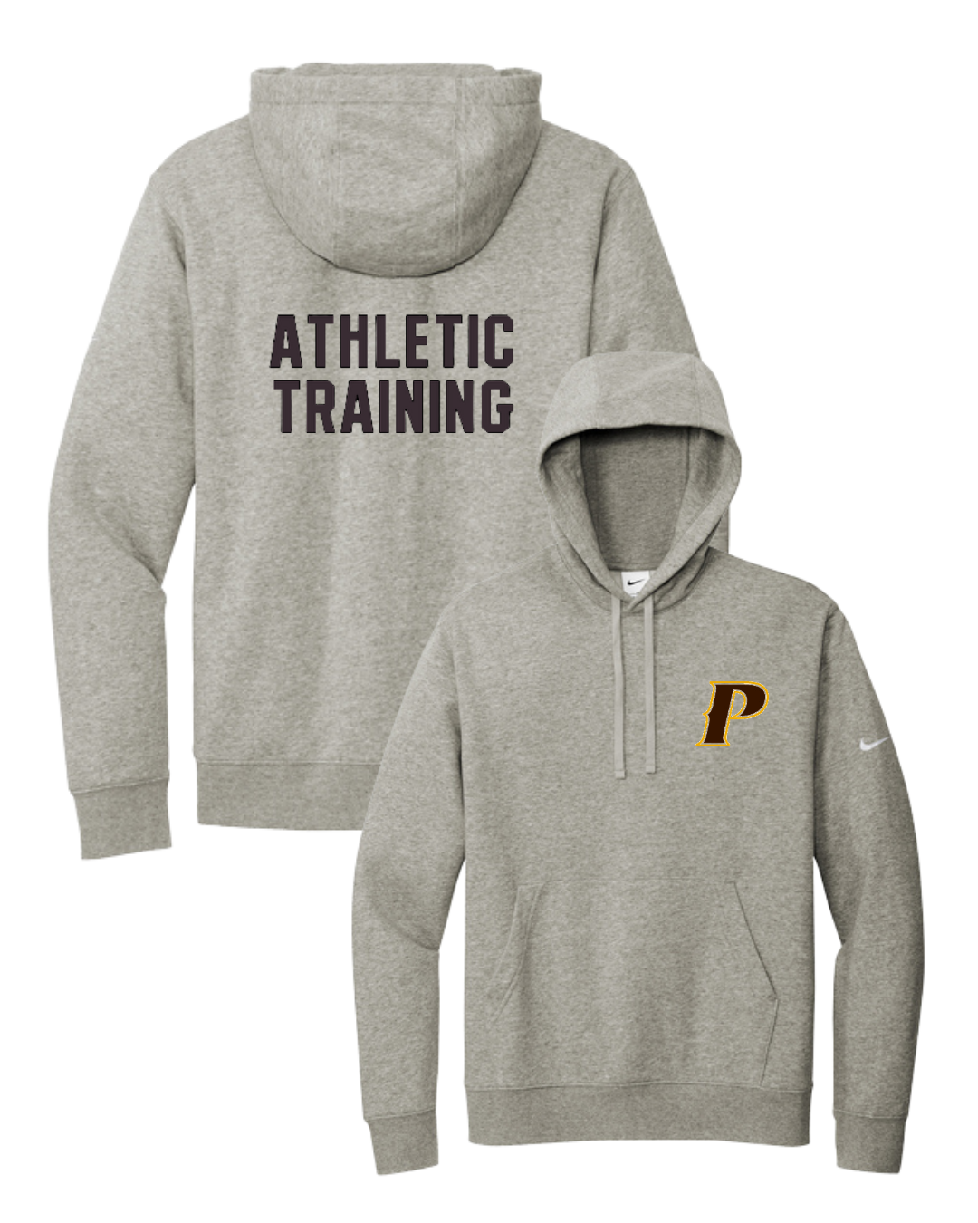 Nike Club Fleece Pullover Hoodie - "P-Athletic Training"