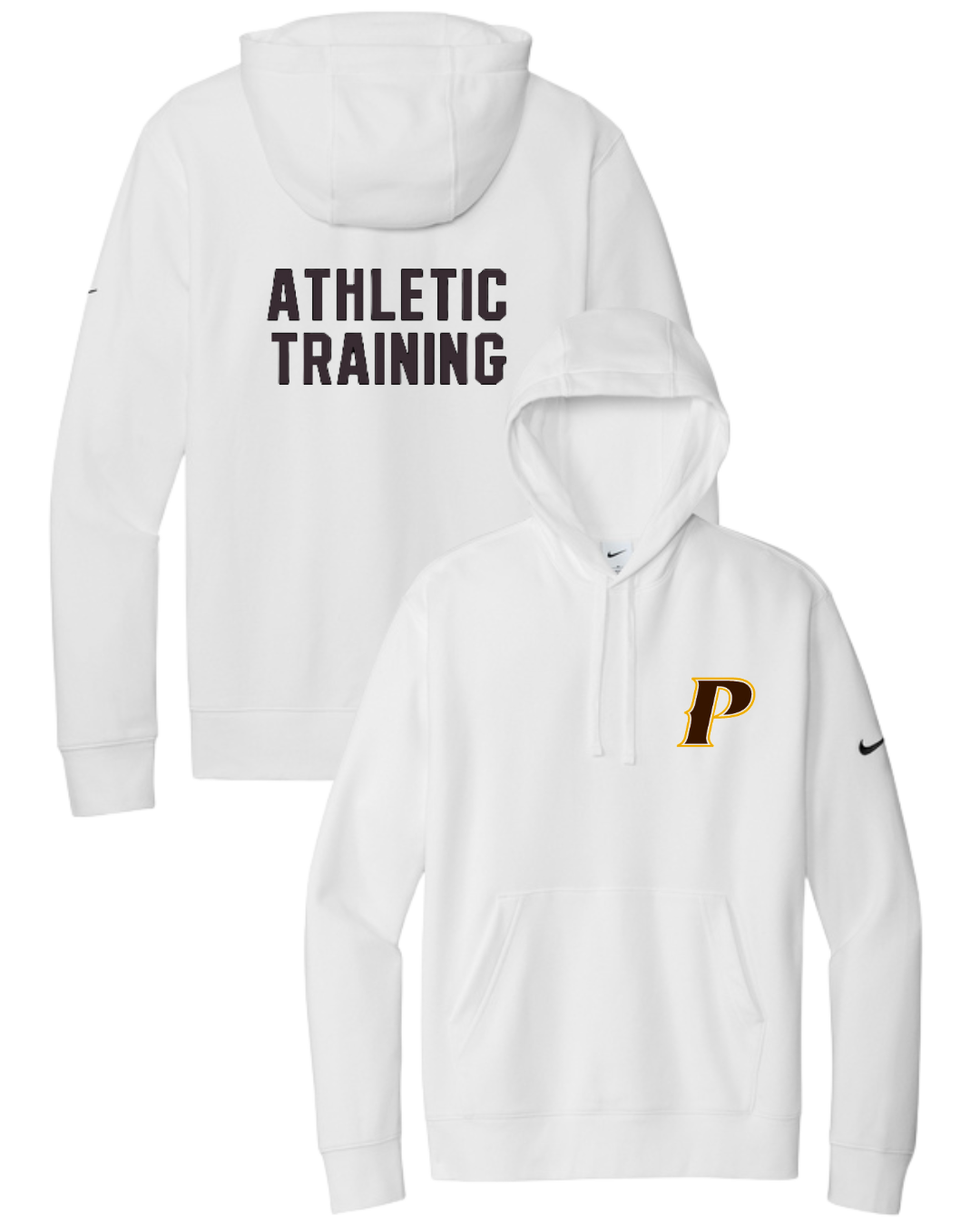 Nike Club Fleece Pullover Hoodie - "P-Athletic Training"