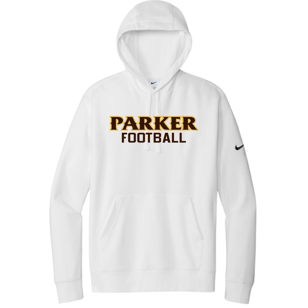 Nike Men's Club Fleece Pullover Hoodie - "PARKER FOOTBALL"