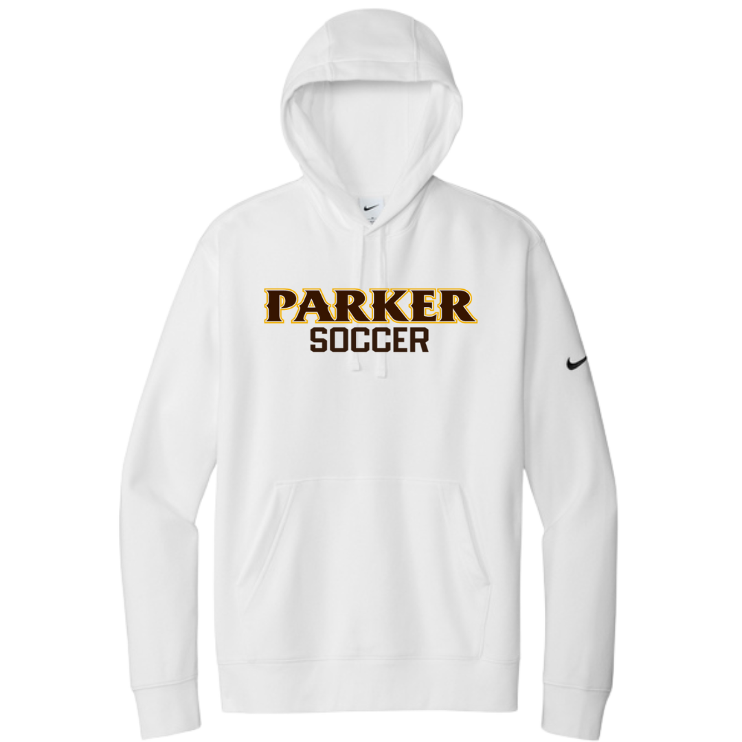 Nike Men's Club Fleece Pullover Hoodie - "PARKER SOCCER"
