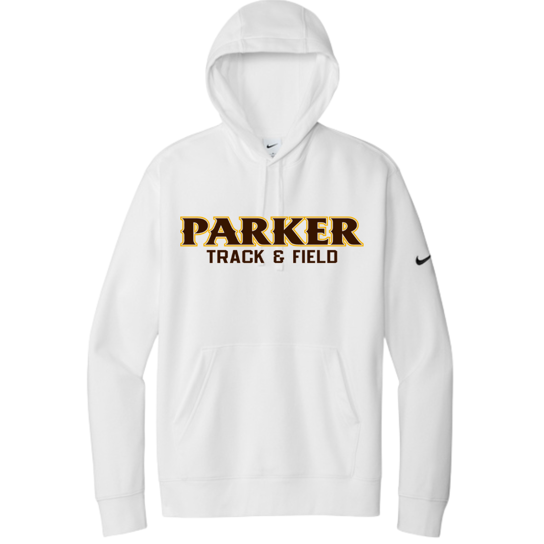 Nike Men's Club Fleece Pullover Hoodie - "PARKER TRACK & FIELD"
