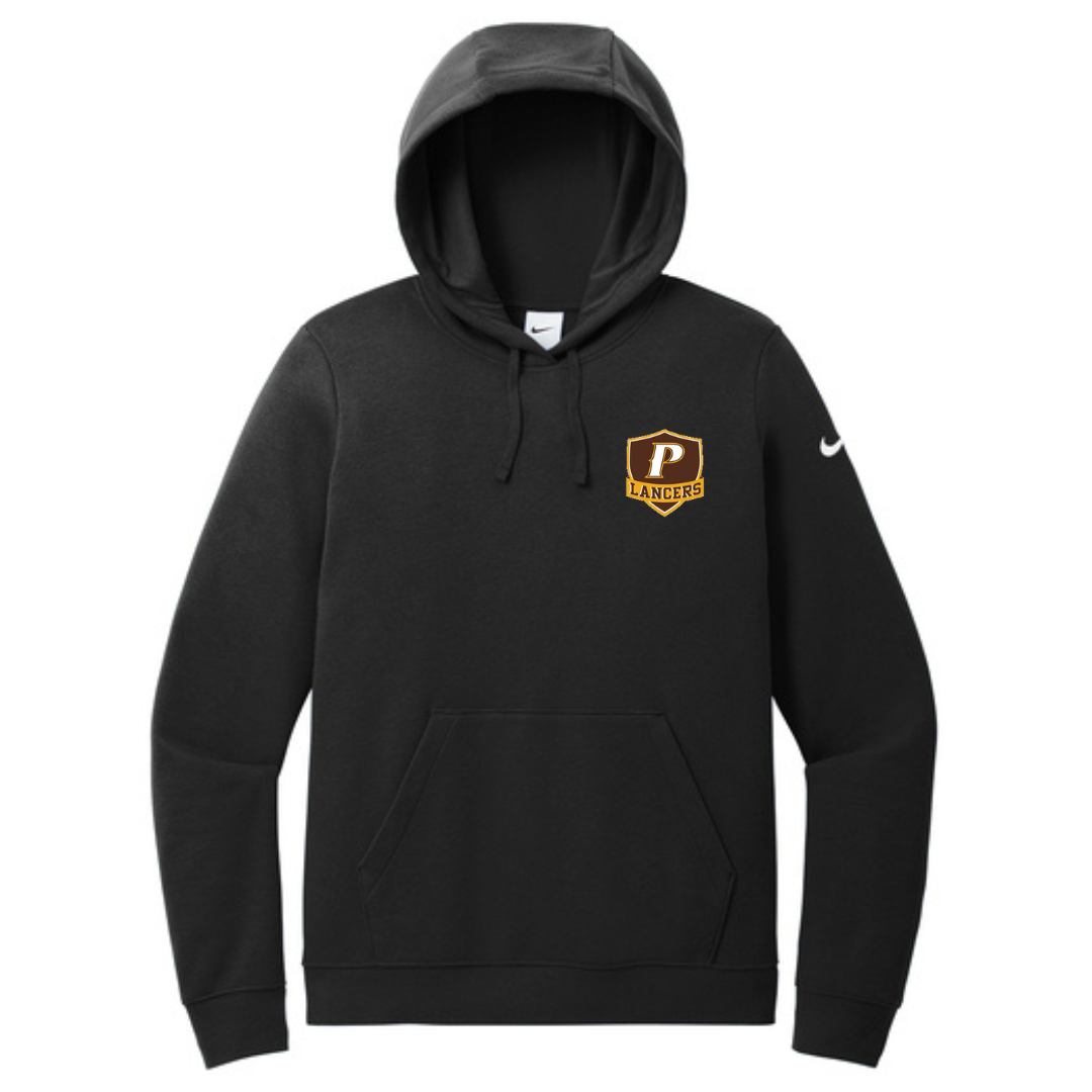 Nike Women's Club Fleece Sleeve Swoosh Pullover Hoodie