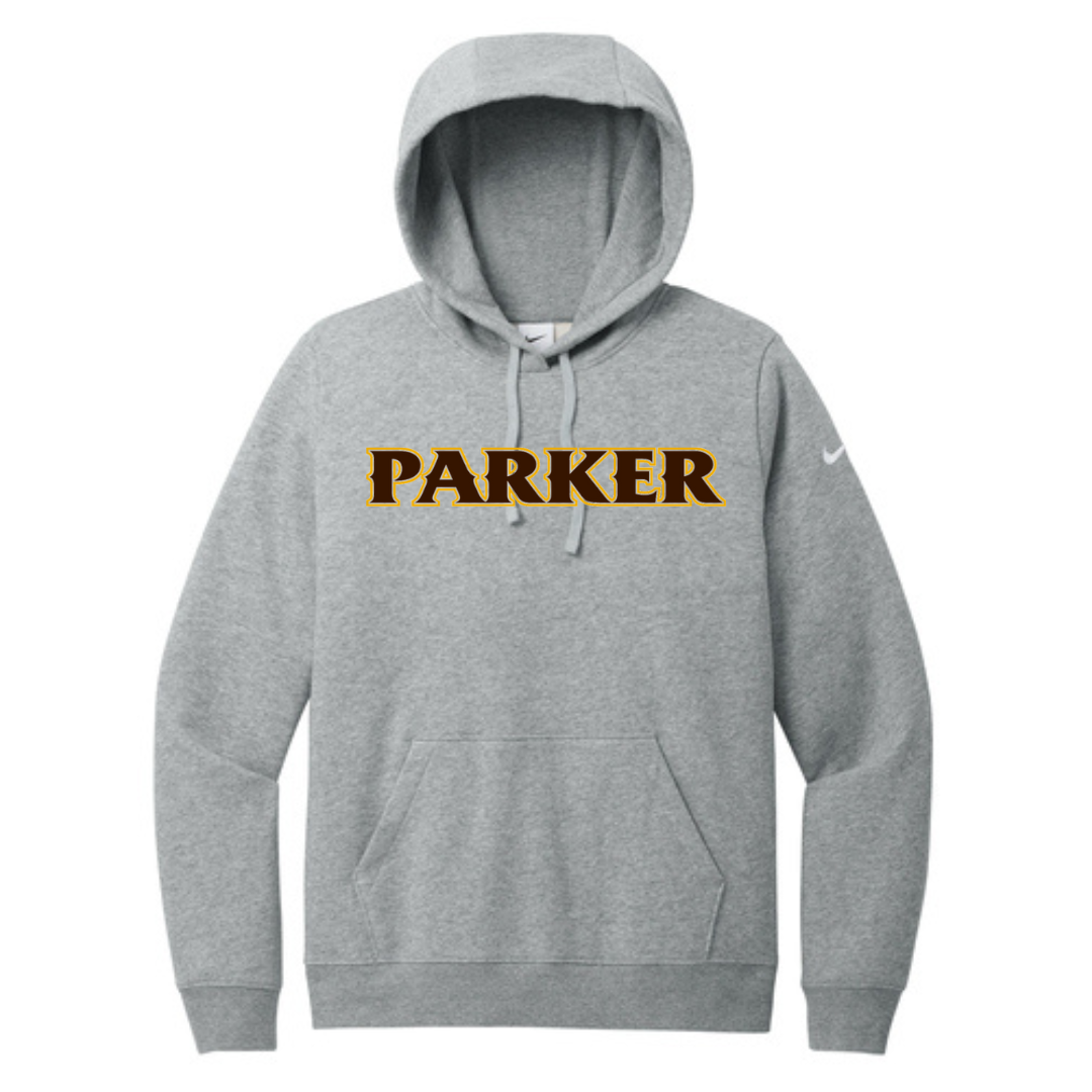 Nike Women's Club Fleece Sleeve Swoosh Pullover Hoodie