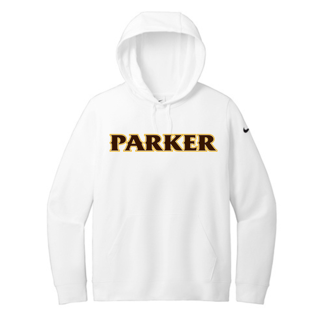 Nike Women's Club Fleece Sleeve Swoosh Pullover Hoodie