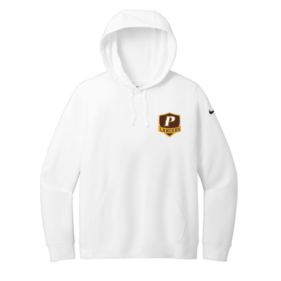 Nike Women's Club Fleece Sleeve Swoosh Pullover Hoodie