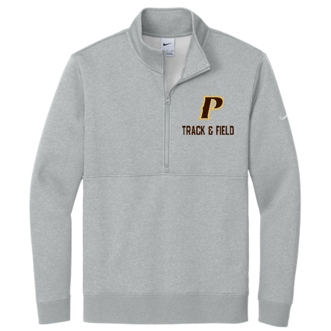 Nike Club Fleece 1/2 zip - "P-TRACK & FIELD"