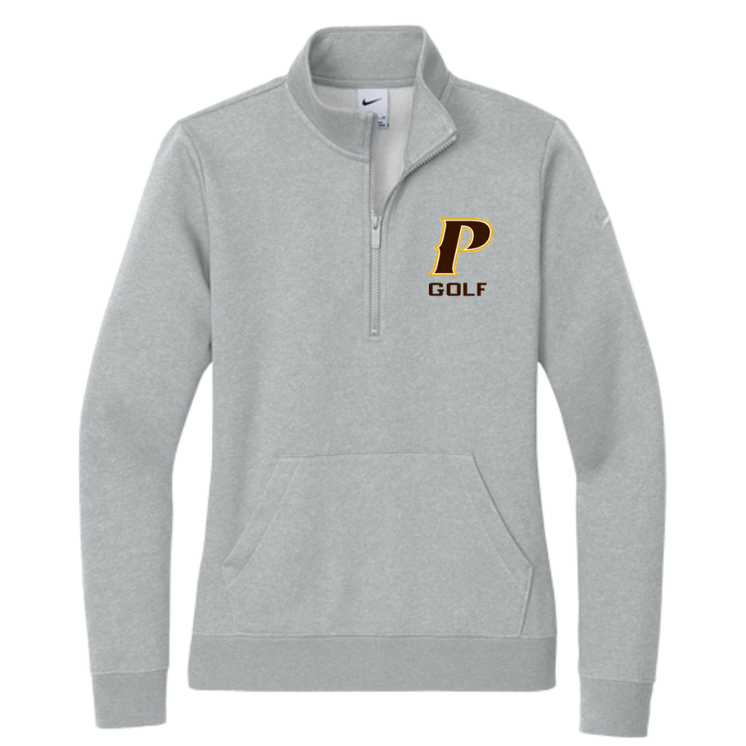 Nike Women's Club Fleece 1/2 zip - "P-GOLF"