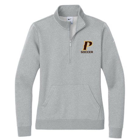 Nike Women's Club Fleece 1/2 zip - "P-SOCCER"