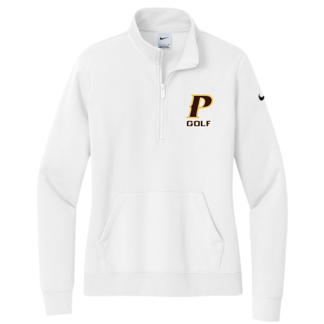 Nike Women's Club Fleece 1/2 zip - "P-GOLF"