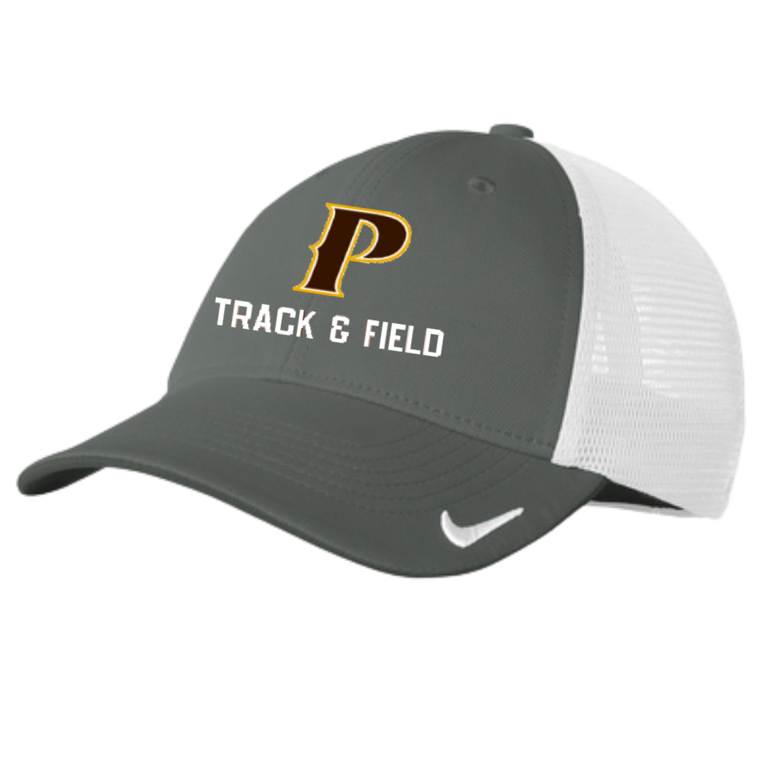 Nike Stretch-To-Fit Mesh Back Cap - "P-TRACK & FIELD"