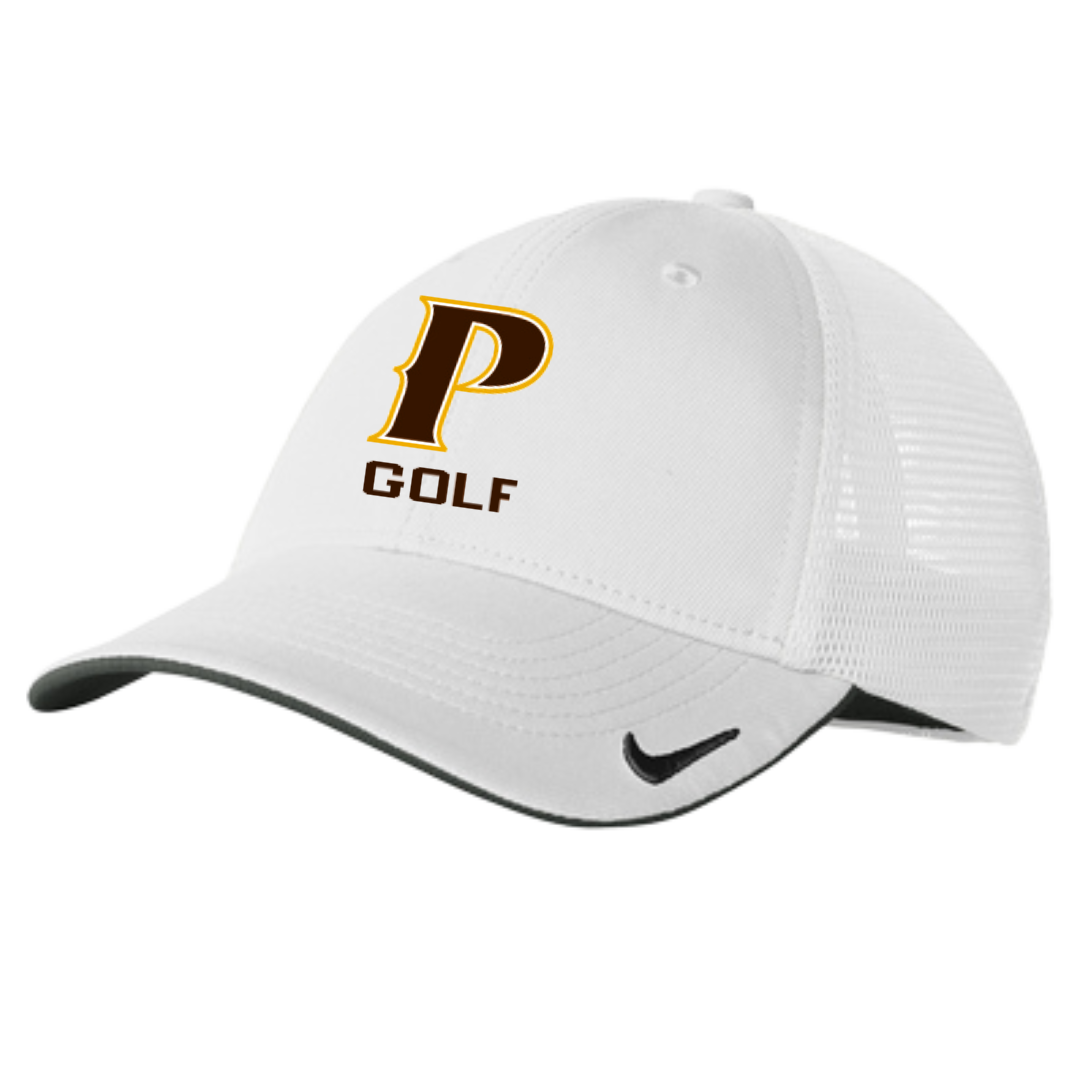 Nike Stretch-To-Fit Mesh Back Cap - "P-GOLF"
