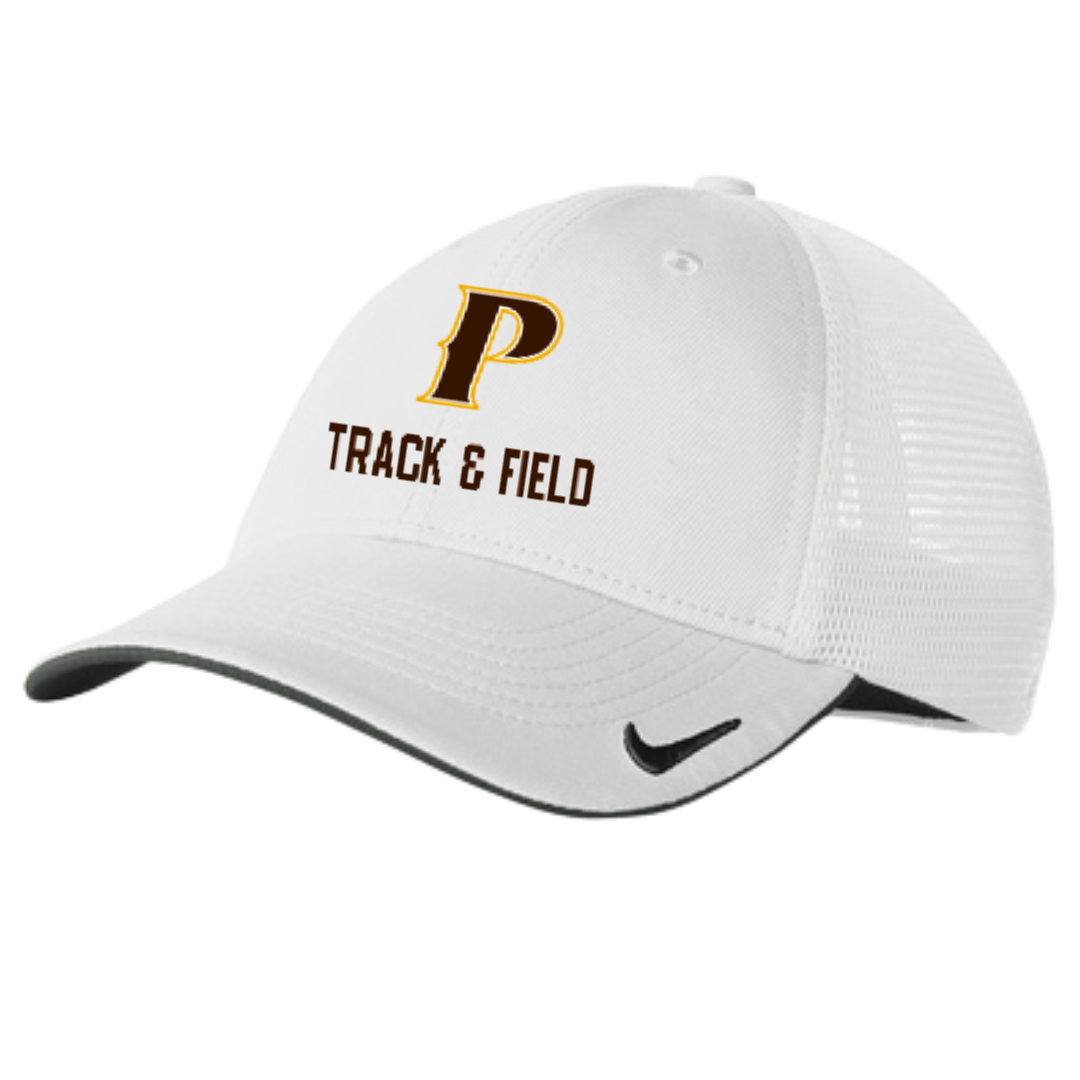 Nike Stretch-To-Fit Mesh Back Cap - "P-TRACK & FIELD"