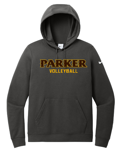 Nike Women's Club Fleece Pullover Hoodie - "PARKER VOLLEYBALL"
