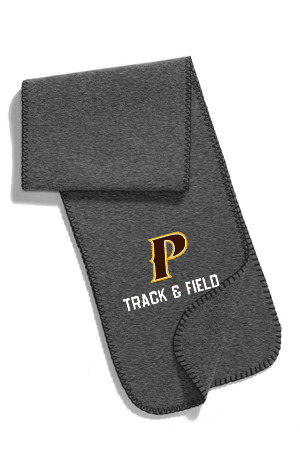 Fleece Scarf - "P TRACK & FIELD"