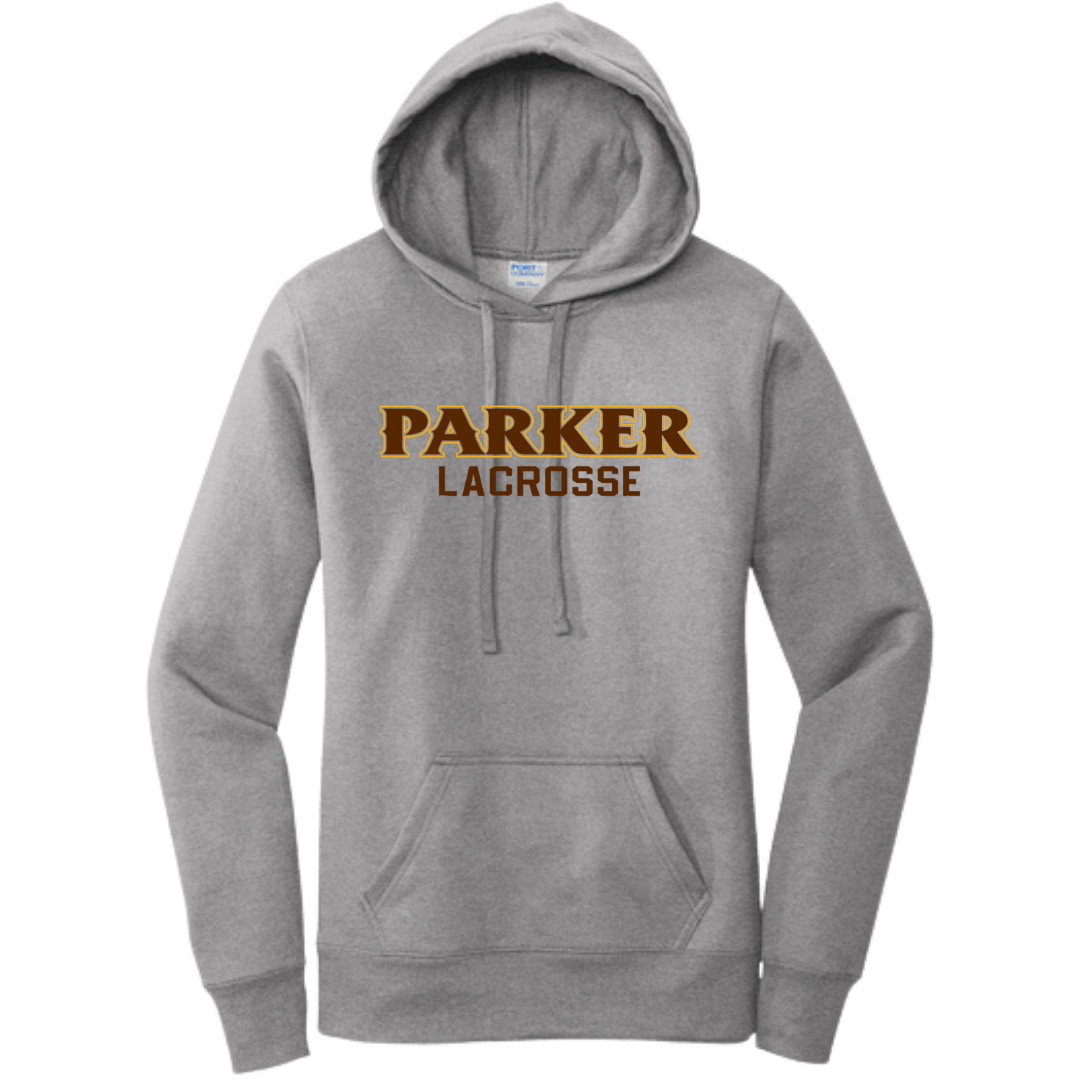 Port & Company Women's Core Fleece Pullover Hooded Sweatshirt - "Parker Lacrosse"