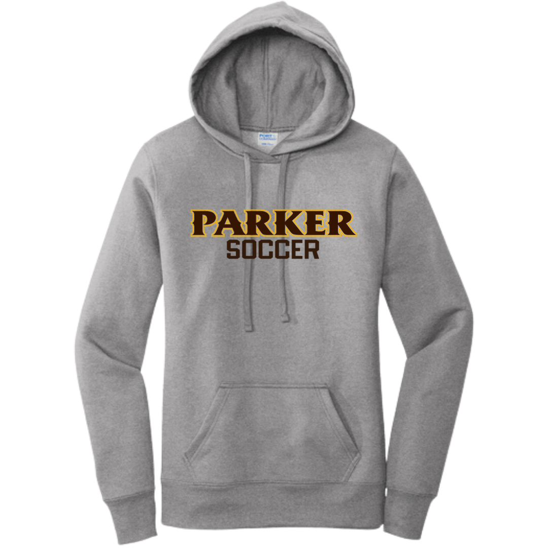 Port & Company Women's Core Fleece Pullover Hooded Sweatshirt - "Parker Soccer"