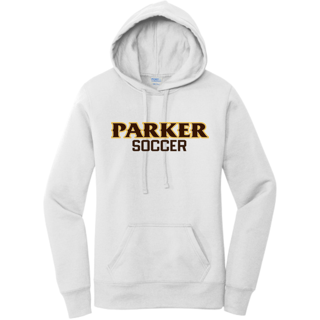 Port & Company Women's Core Fleece Pullover Hooded Sweatshirt - "Parker Soccer"
