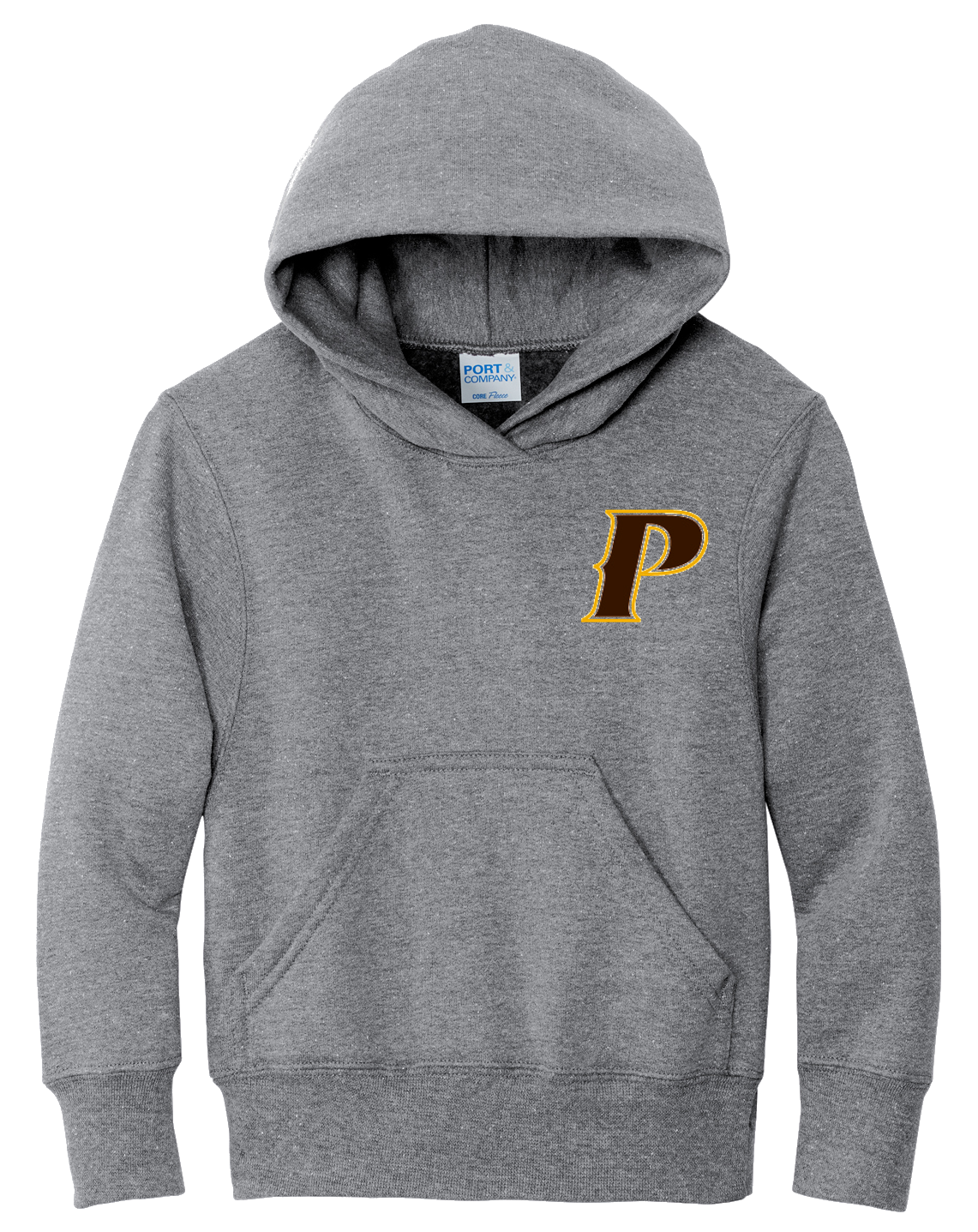 Port & Company Youth Core Pullover Hooded Sweatshirt