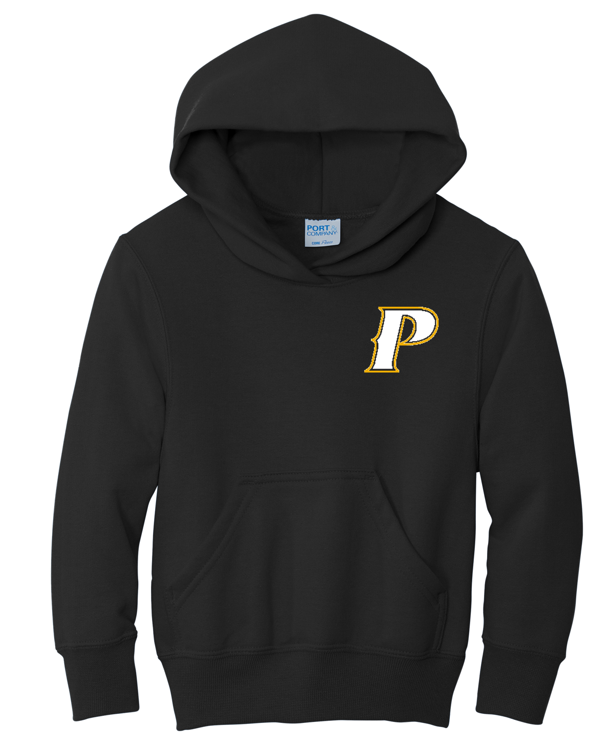 Port & Company Youth Core Pullover Hooded Sweatshirt