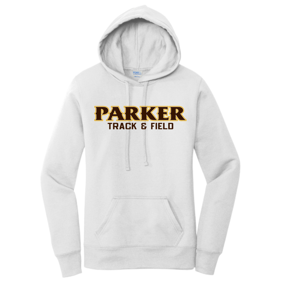 Port & Company Ladies Core Pullover Hooded Sweatshirt - "PARKER TRACK-FIELD"