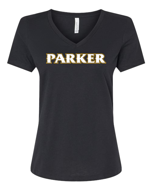 Bella Canvas Ladies Relaxed Heather CVC V-Neck Tee