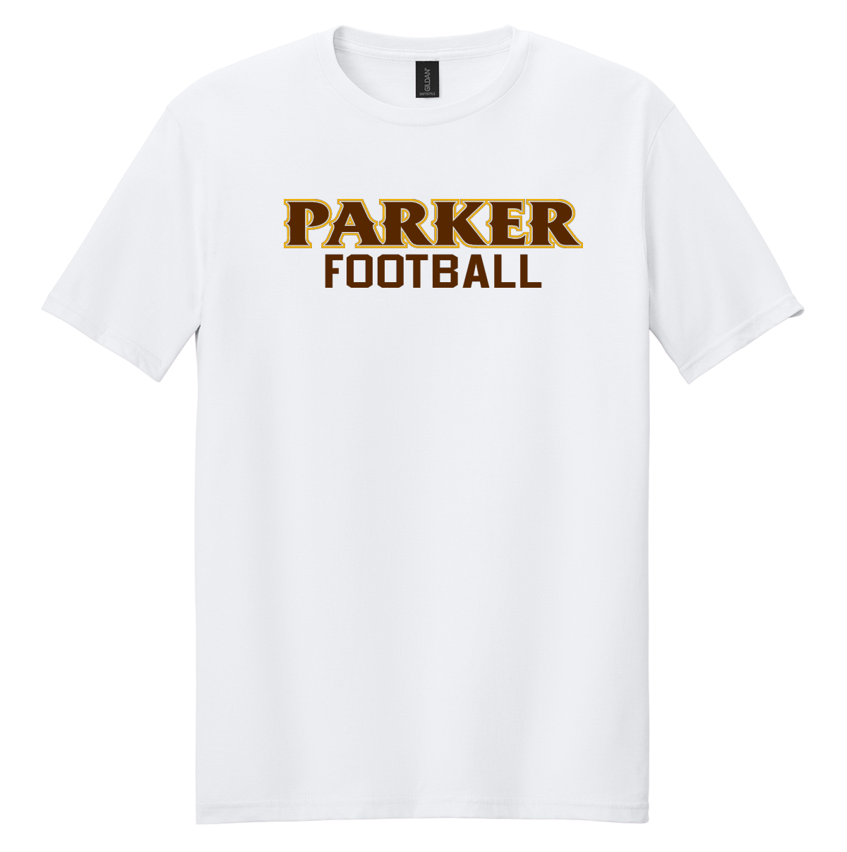 GILDAN SOFTSTYLE TEE - "PARKER FOOTBALL"