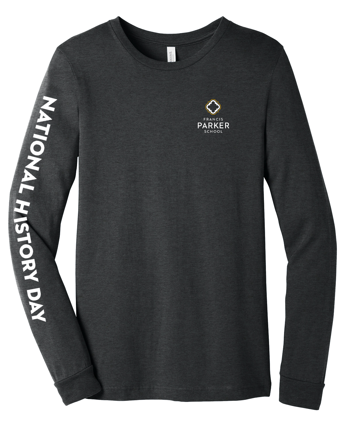 Adult National History Day Long Sleeve Tee - "NHD"