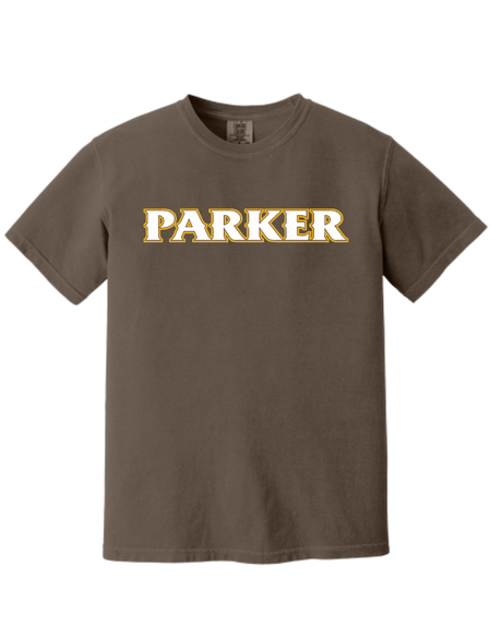 Comfort Colors Heavyweight Ring Spun Tee - "Parker", "P" or "Shield"