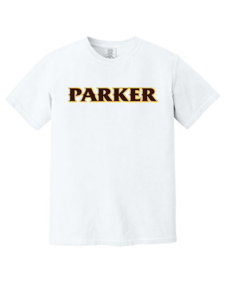 Comfort Colors Heavyweight Ring Spun Tee - "Parker", "P" or "Shield"