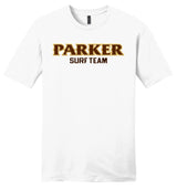 Men's V.I.T. Cotton Tee - "PARKER SURF TEAM" [colors: grey, white]