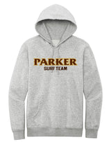 Men's V.I.T. Fleece Hoodie - "PARKER SURF TEAM" [colors: gray, white]