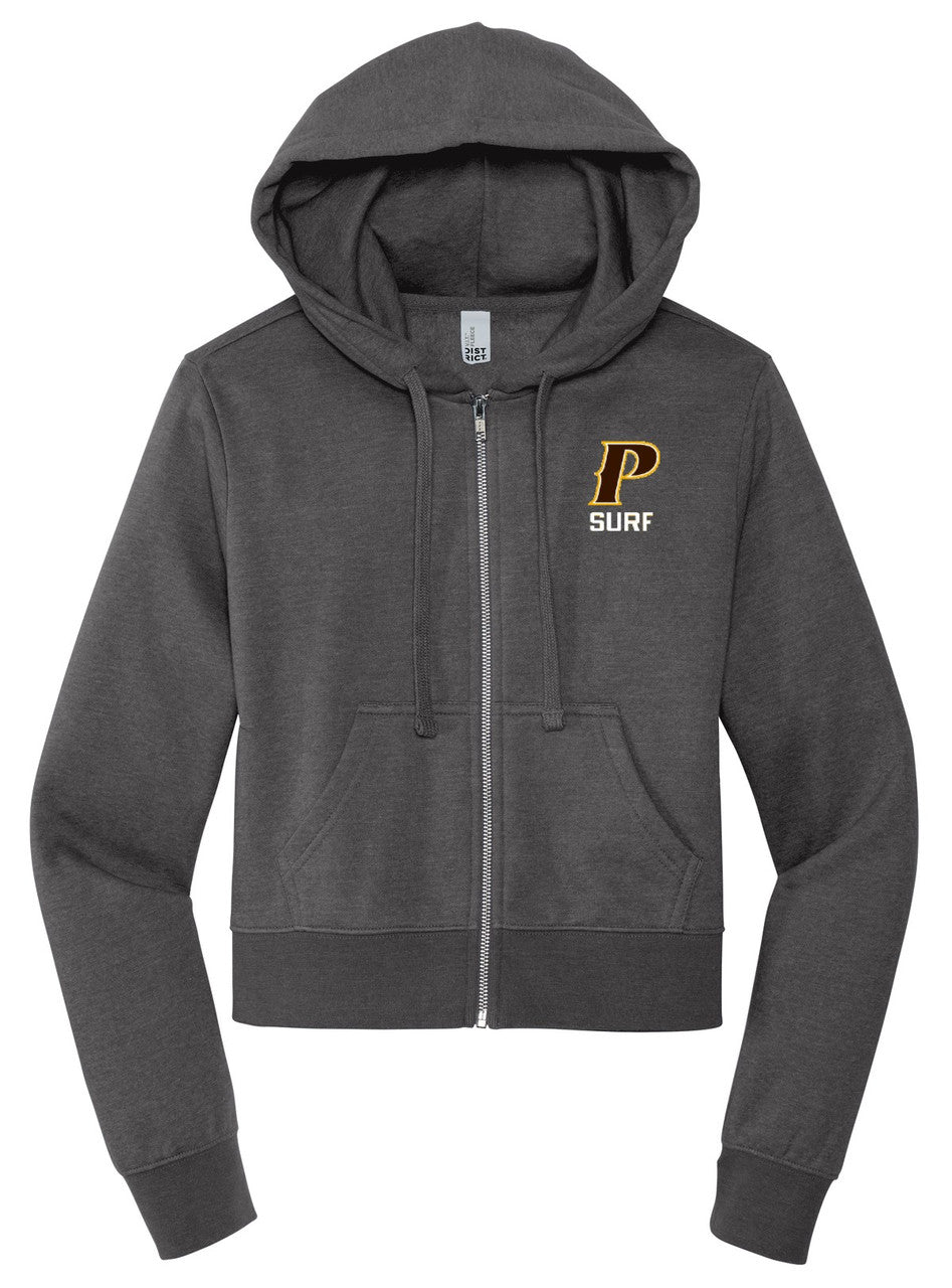 Women's V.I.T. Fleece Full-Zip Hoodie - "P-SURF"