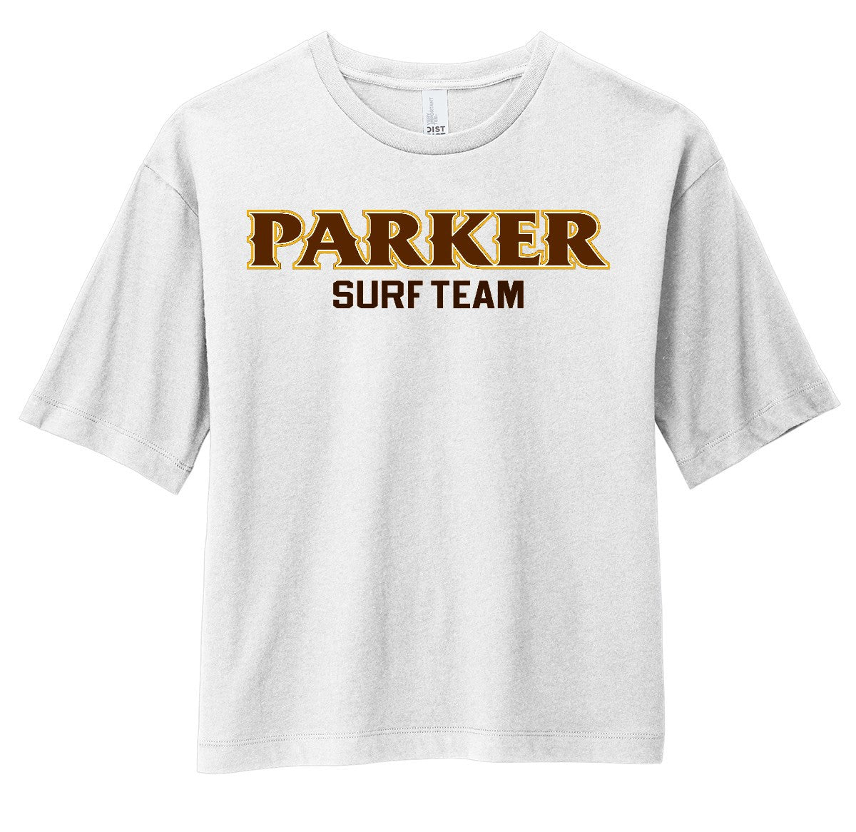 Women's V.I.T. Boxy Tee - "PARKER SURF TEAM"