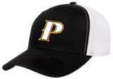 Classic Retro Trucker 2-Tone Baseball Cap - "P" or "SHIELD"