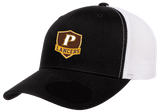 Classic Retro Trucker 2-Tone Baseball Cap - "P" or "SHIELD"