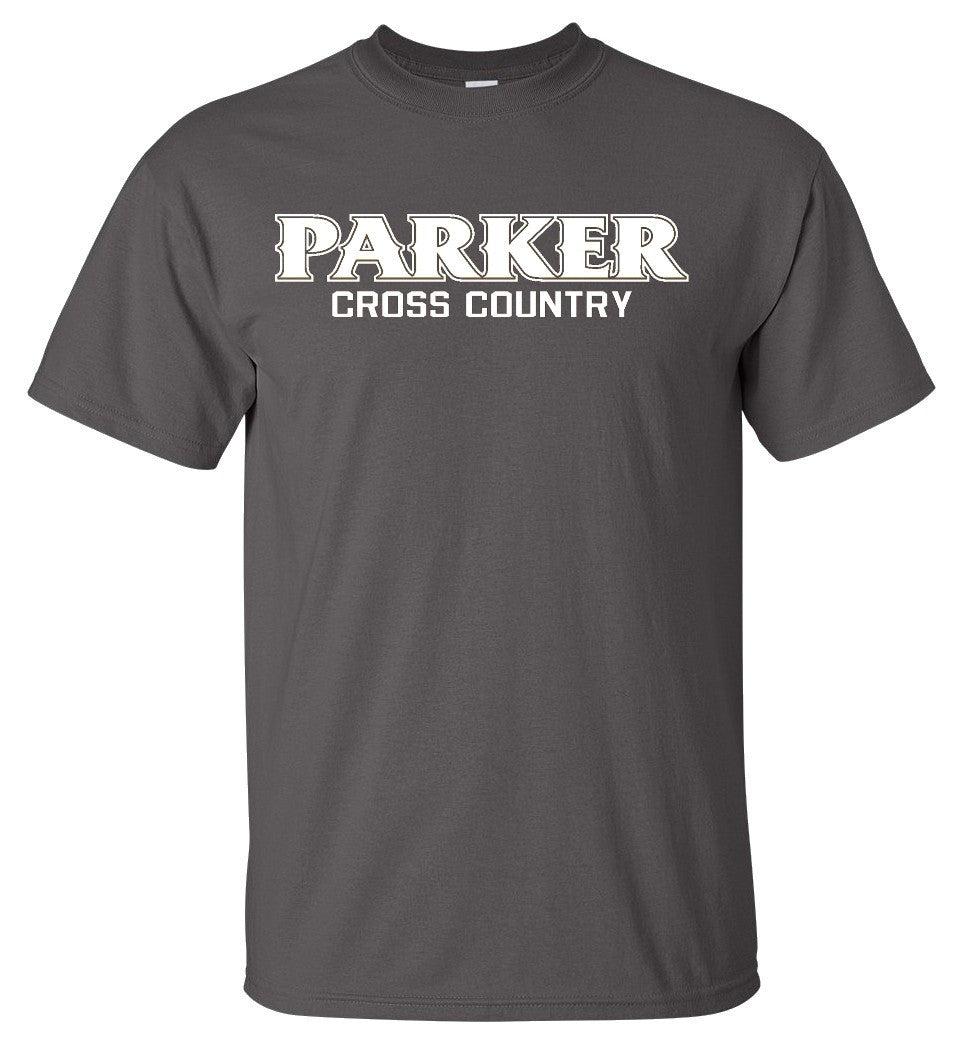 Adult Cotton tee - "PARKER CROSS COUNTRY"