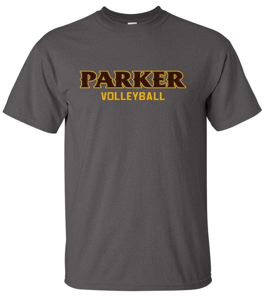 Adult Cotton tee - "PARKER VOLLEYBALL"