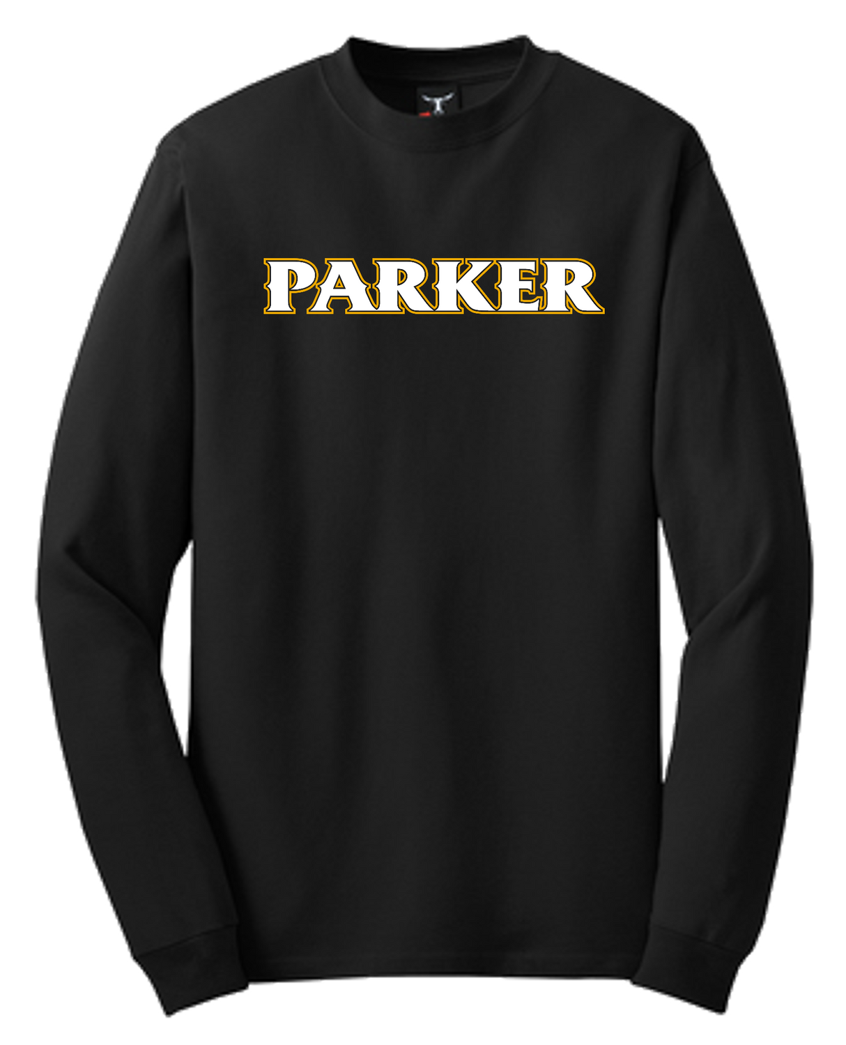 Adult Long Sleeve Beefy Tee  - "PARKER or "P"