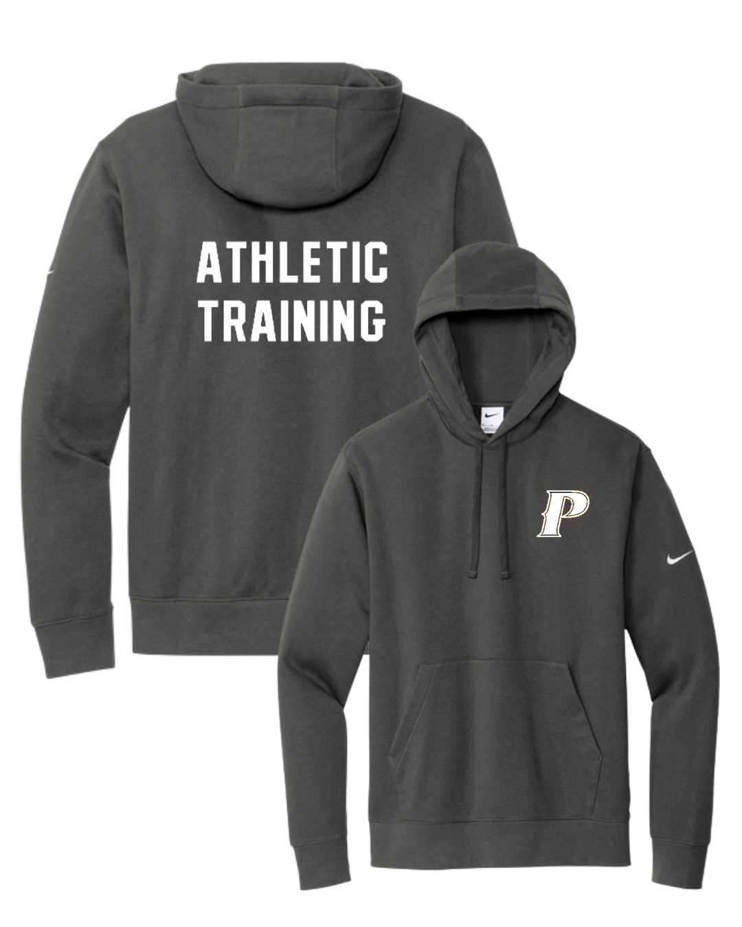 Nike Club Fleece Pullover Hoodie - "P-Athletic Training"