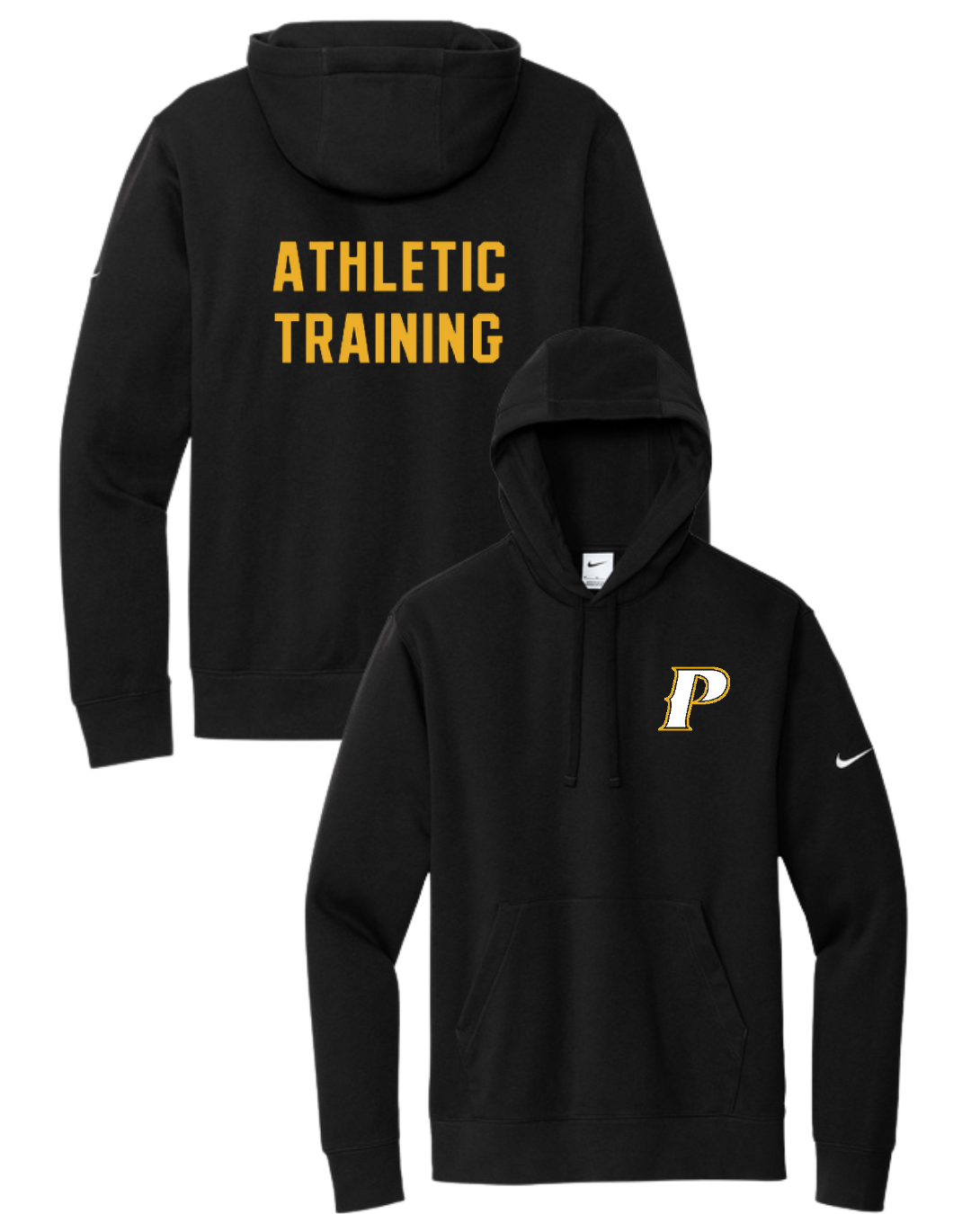 Nike Club Fleece Pullover Hoodie - "P-Athletic Training"