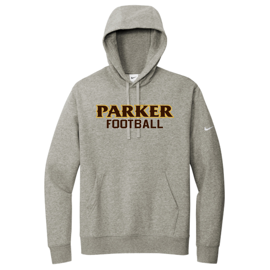 Nike Men's Club Fleece Pullover Hoodie - "PARKER FOOTBALL"