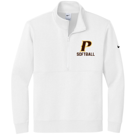 Nike Club Fleece 1/2 zip - "P-SOFTBALL"