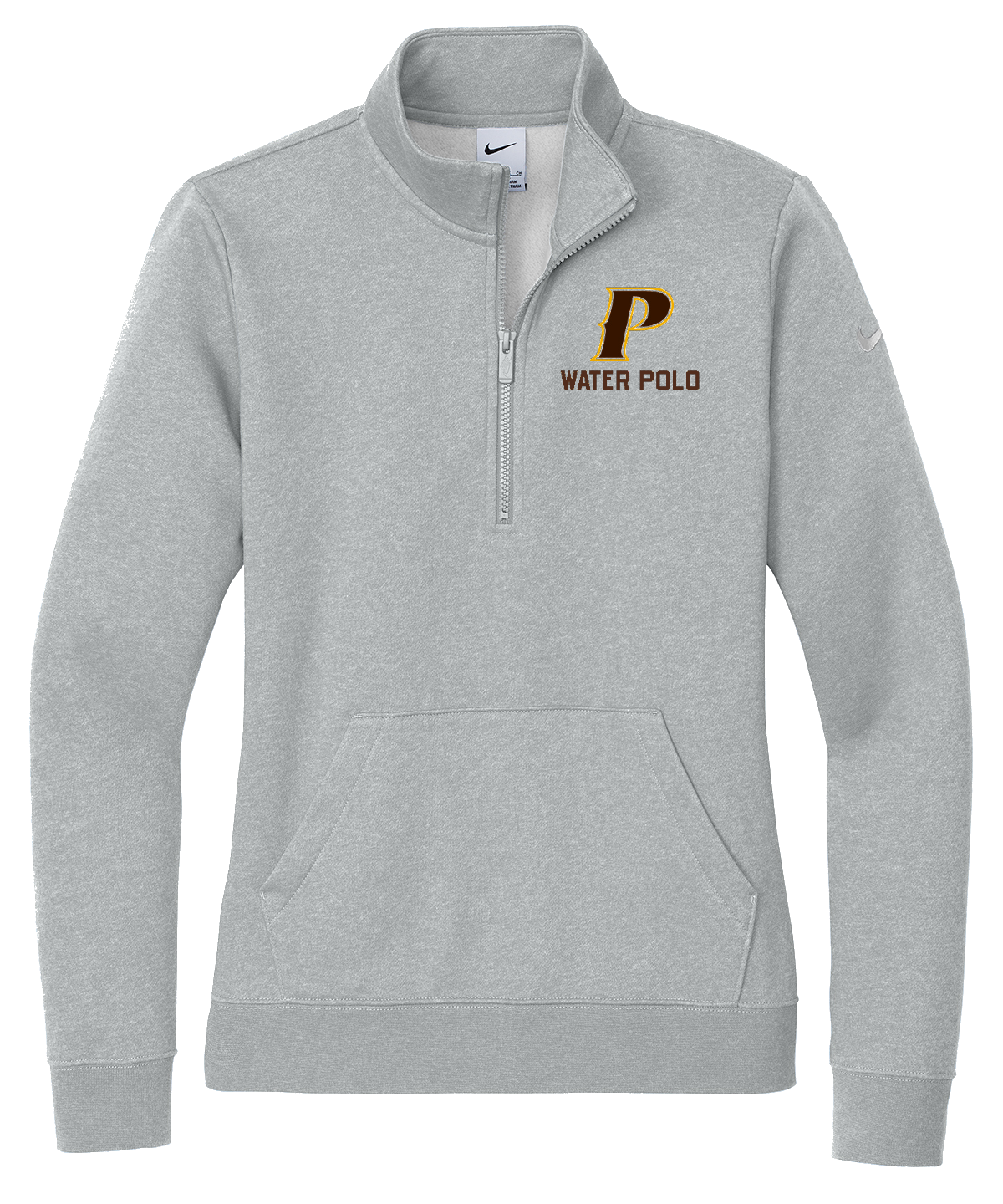 Nike Women's Club Fleece 1/2 zip - "P-WATER POLO"