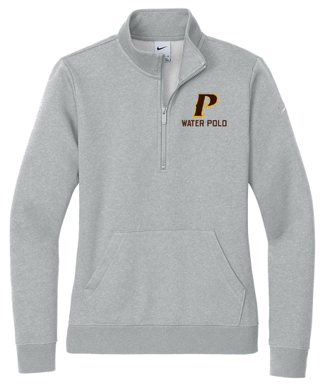 Nike Women's Club Fleece 1/2 zip - "P-WATER POLO"