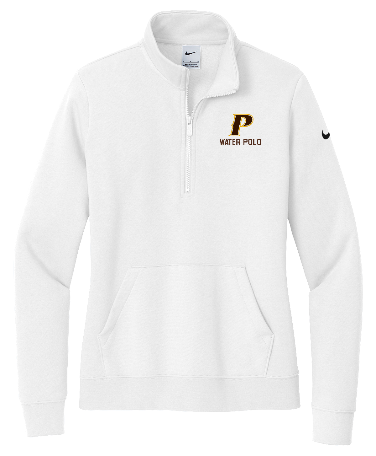 Nike Women's Club Fleece 1/2 zip - "P-WATER POLO"