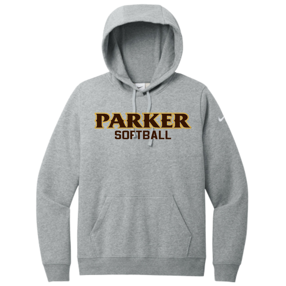 Nike Women's Club Fleece Pullover Hoodie - "PARKER SOFTBALL"