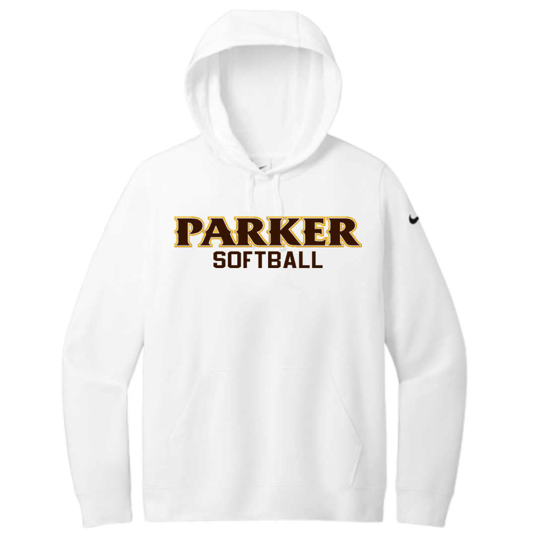 Nike Women's Club Fleece Pullover Hoodie - "PARKER SOFTBALL"
